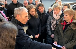 Protest+in+aanloop+naar+mestdebat
