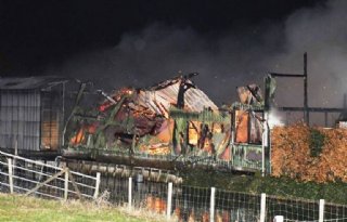 Kas+afgebrand+tijdens+jaarwisseling+in+Hazerswoude