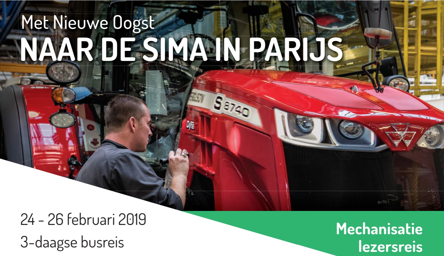 Met Nieuwe Oogst naar de Sima in Parijs (op aanvraag)